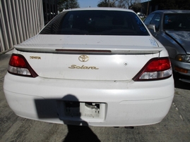 2001 TOYOTA SOLARA SE WHITE 3.0L AT Z17635